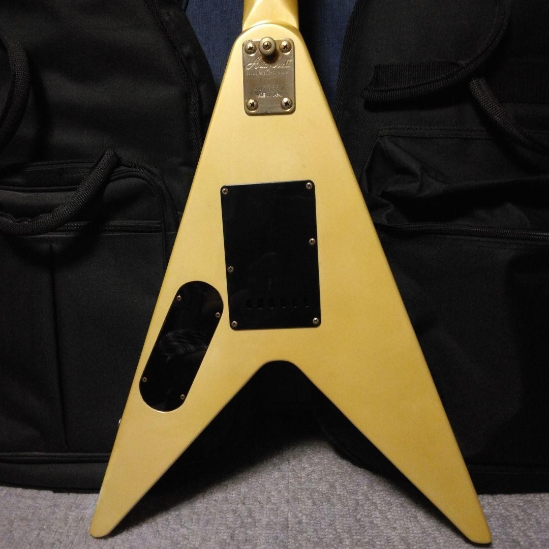 Aria Pro II XX CUSTOM Gold Made in Japan Electric Guitar Used From Japan
