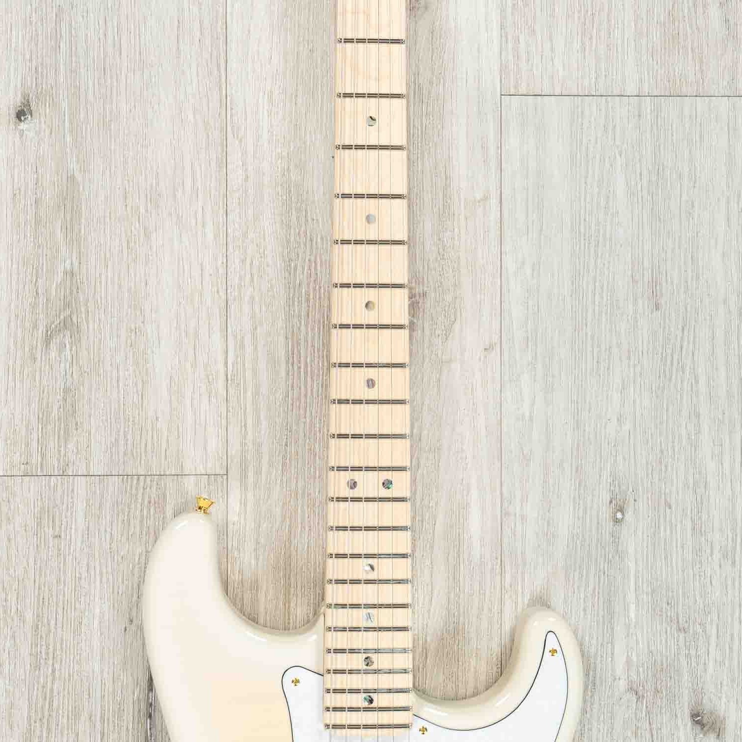 Fender Richie Kotzen Signature Stratocaster Guitar, Transparent White Burst