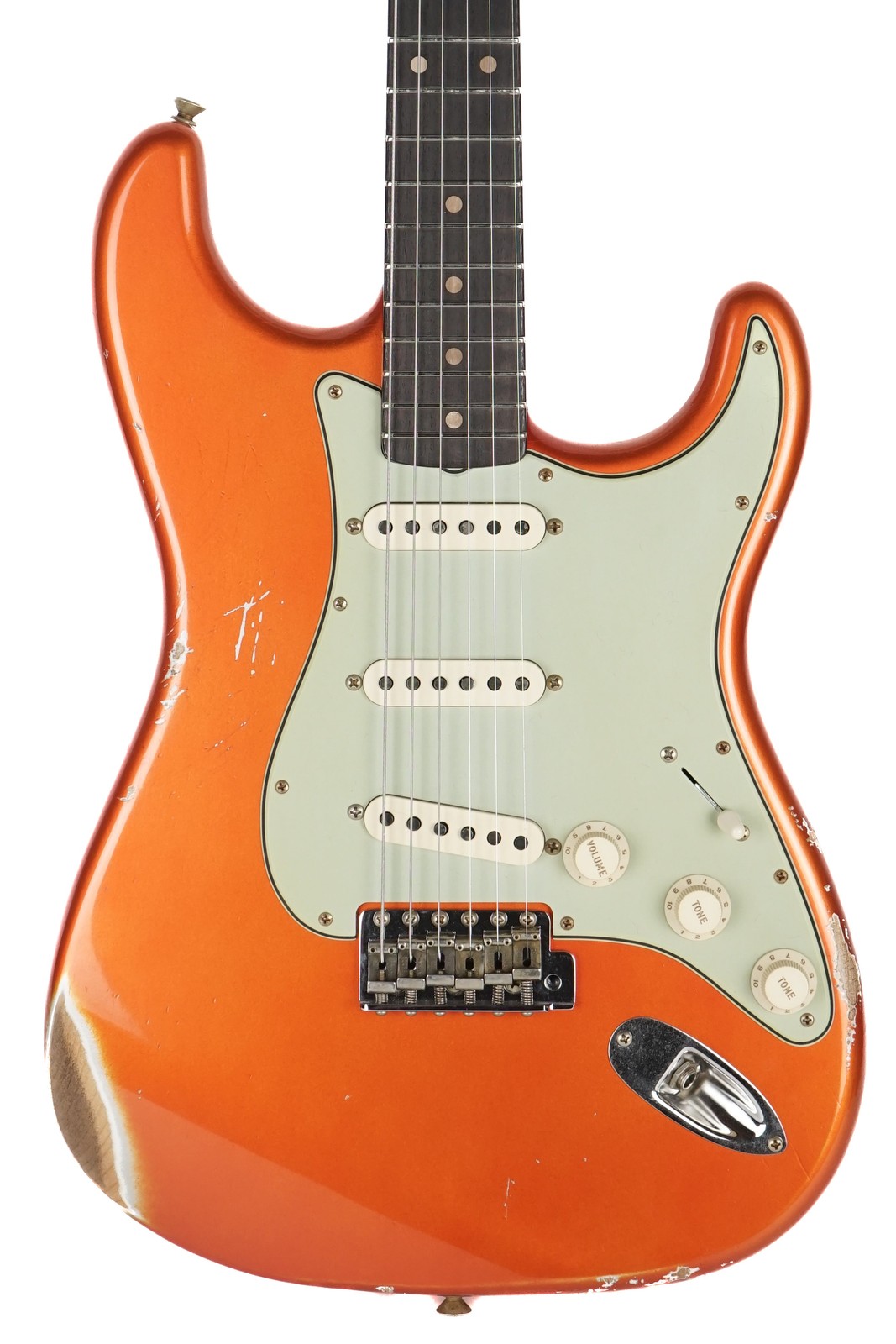 New Fender Custom Shop 1960 Stratocaster Relic Candy Tangerine NAMM 2026