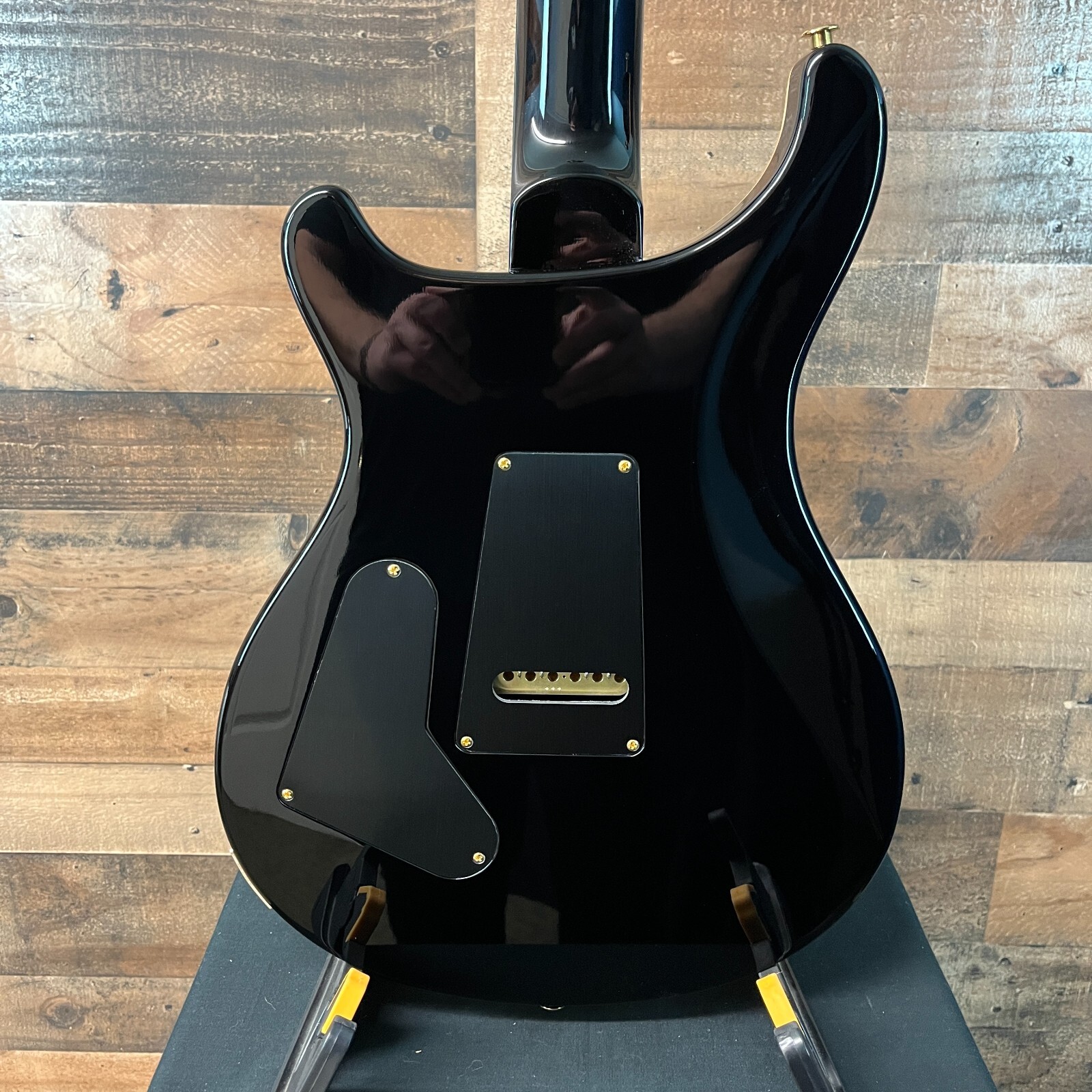 SALE PRS 40th Anniversary Custom 24-08 Semi-Hollow, Charcoal Tri-Color Burst 065