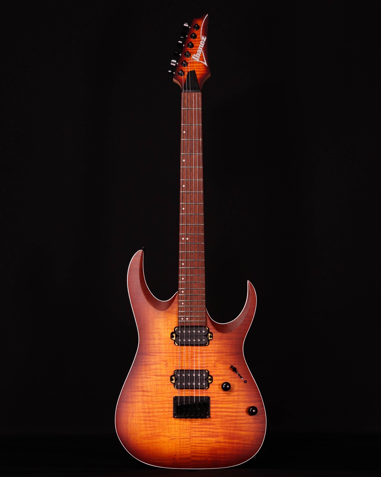 Ibanez RGA42FM Flame Maple Top Electric, Dragon Eye Flat