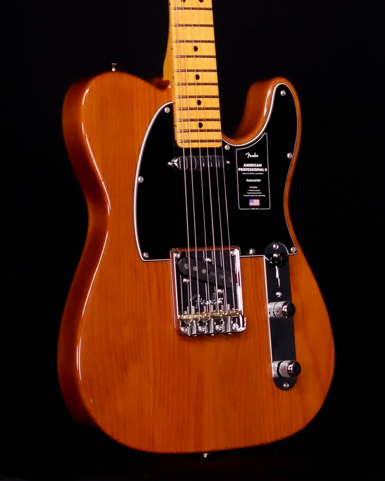 Fender American Professional II Telecaster, Maple FB, Roasted Pine