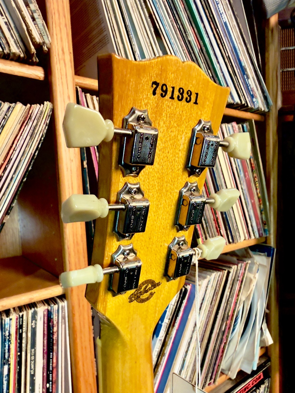 1997 Gibson Custom Shop Les Paul Classic • natural • Korina body • Korina neck