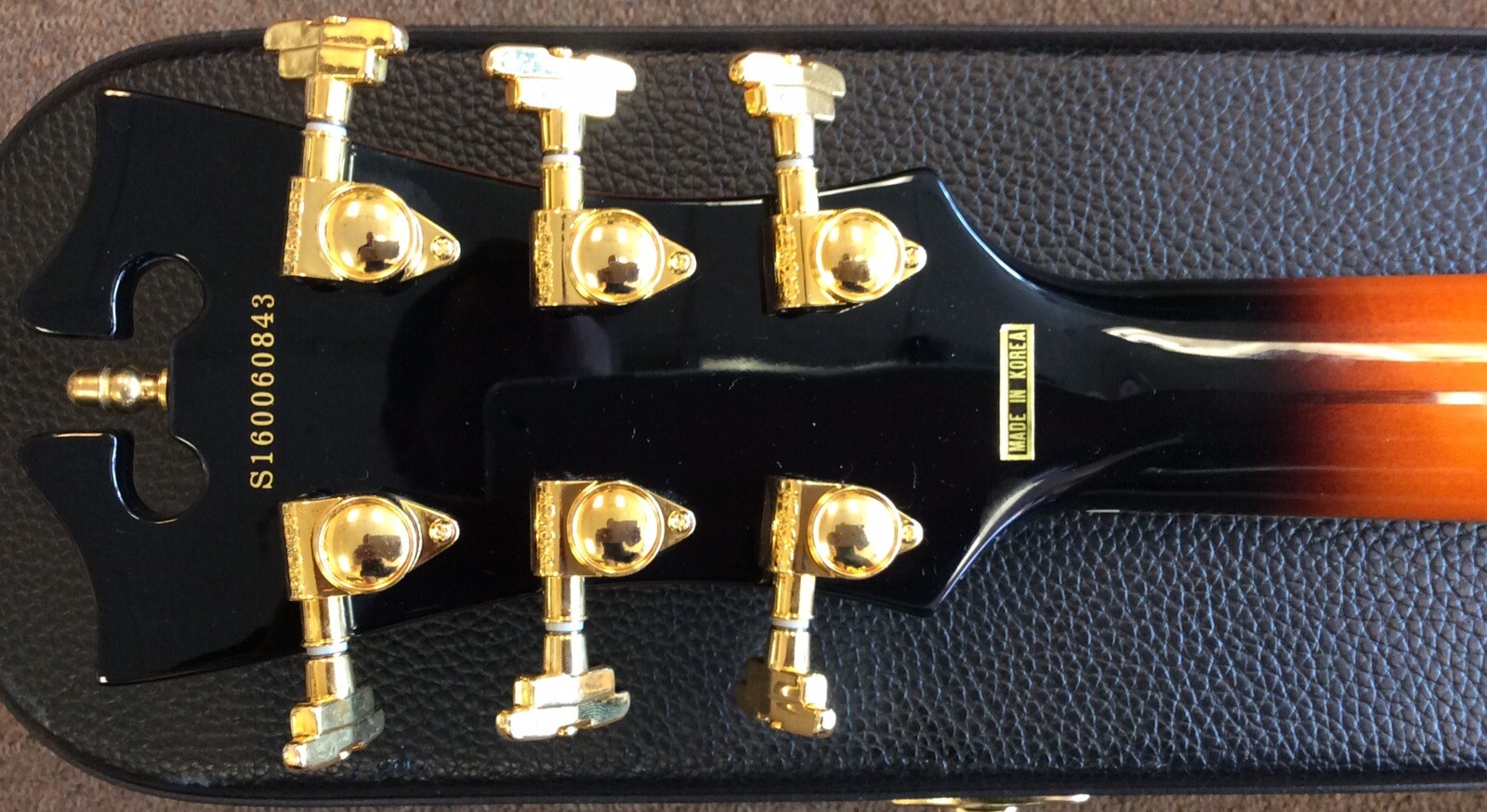 D’Angelico Excel EX-SS Cutaway Semi-Hollow Body Electric Guitar Sunburst OHSC