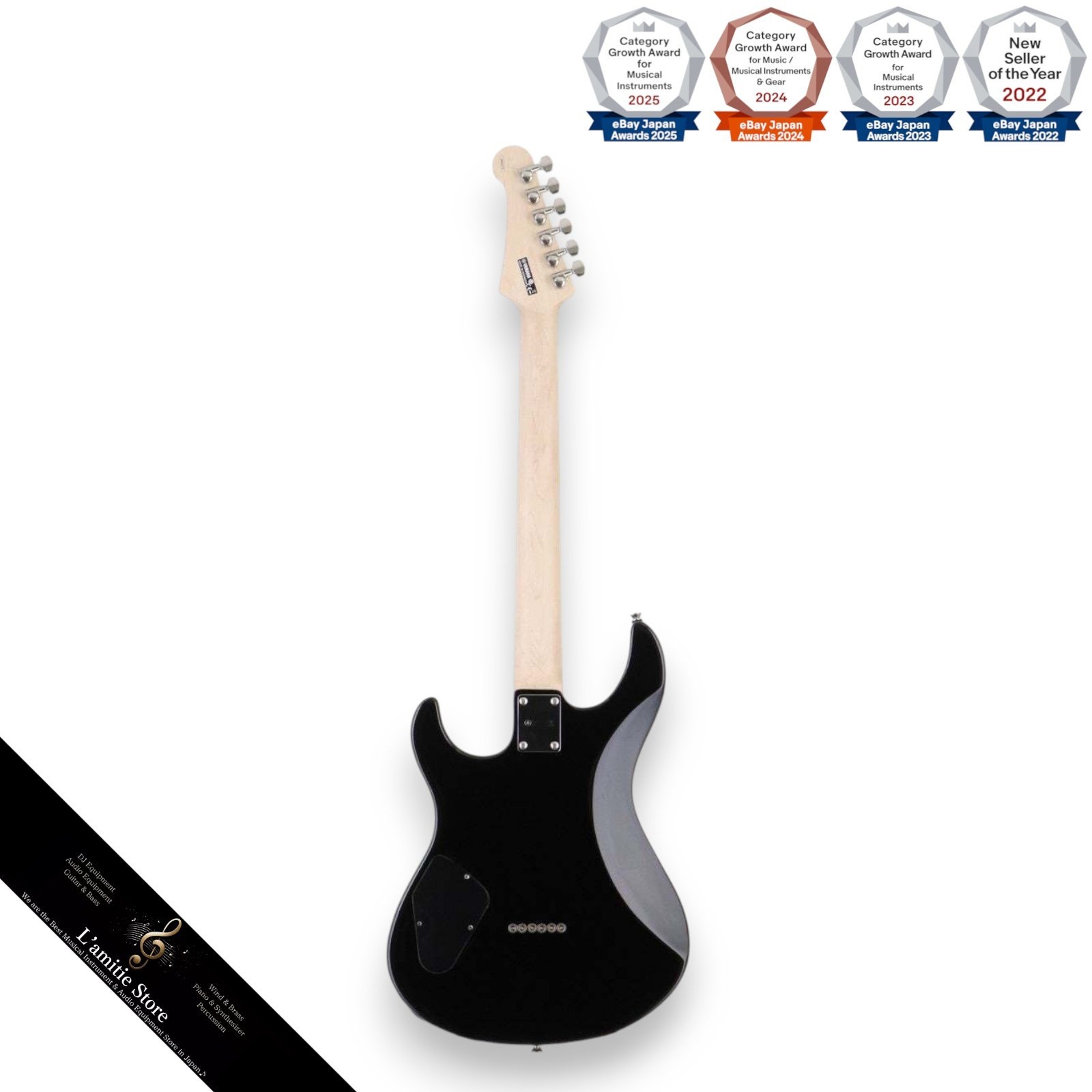 YAMAHA Pacifica PAC311H BLK Electric Guitar with Adjusted Setup