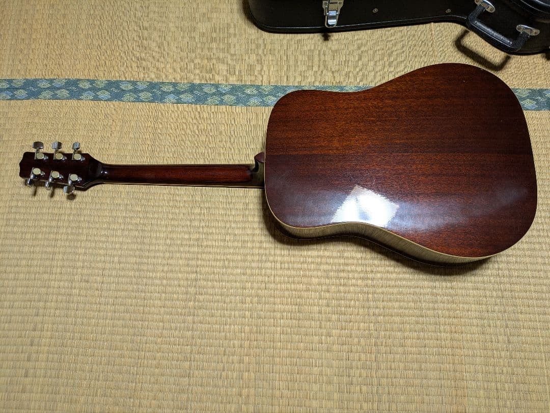 Takamine acoustic guitar T-5/BS used hard case included