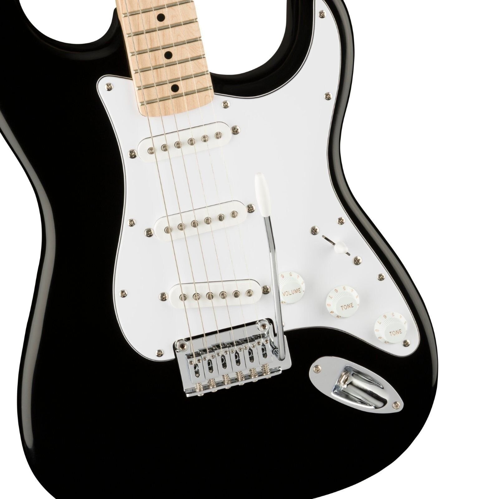 Squier Affinity Series™ Stratocaster®, Maple Finger, Black, 0378002506