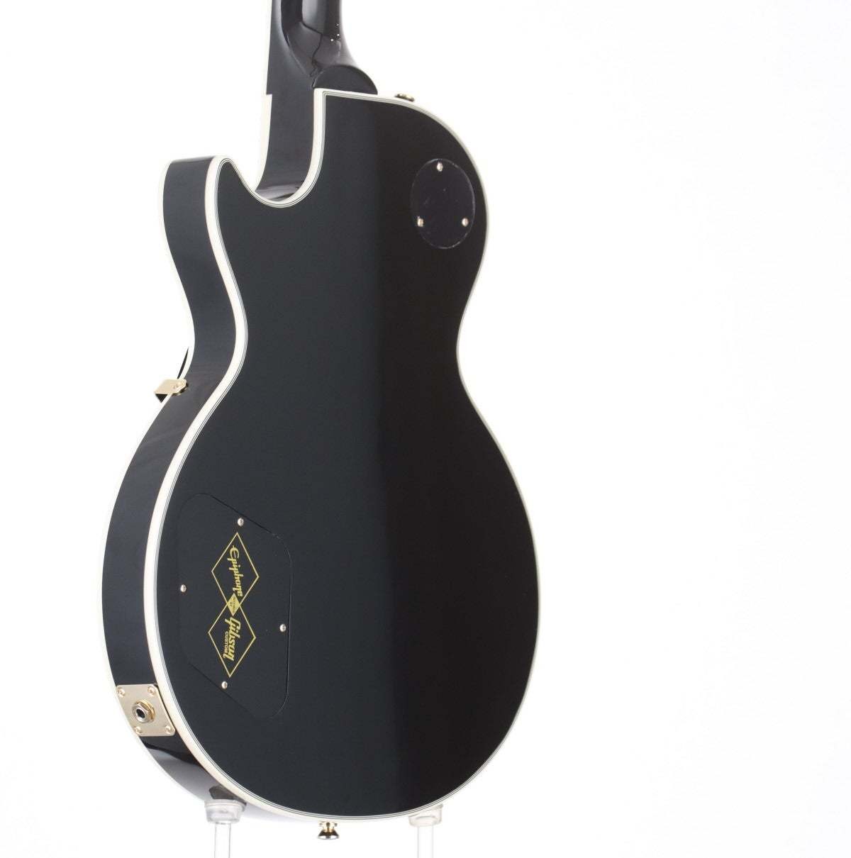 Epis Inspired by Gibson Custom Les Paul Custom Ebony (no260620)