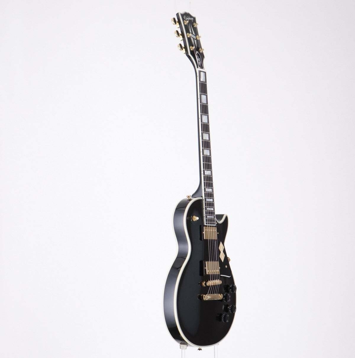 Epis Inspired by Gibson Custom Les Paul Custom Ebony (no260620)