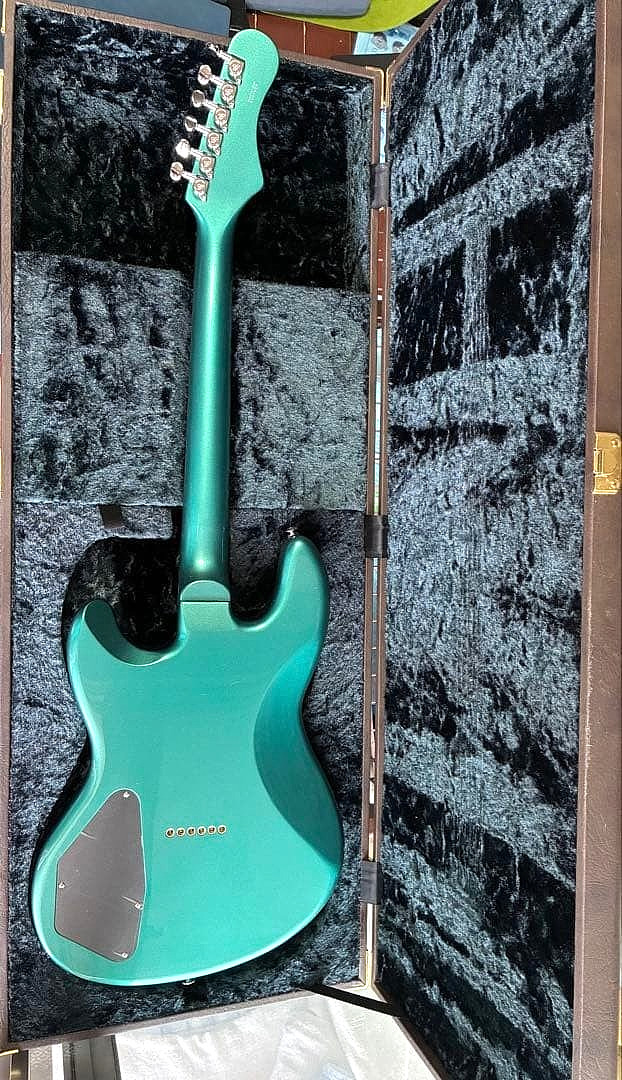 Greco Boogie BG-1400 Metallic Green Made in Japan Limited 6 Rare Guitar 2013