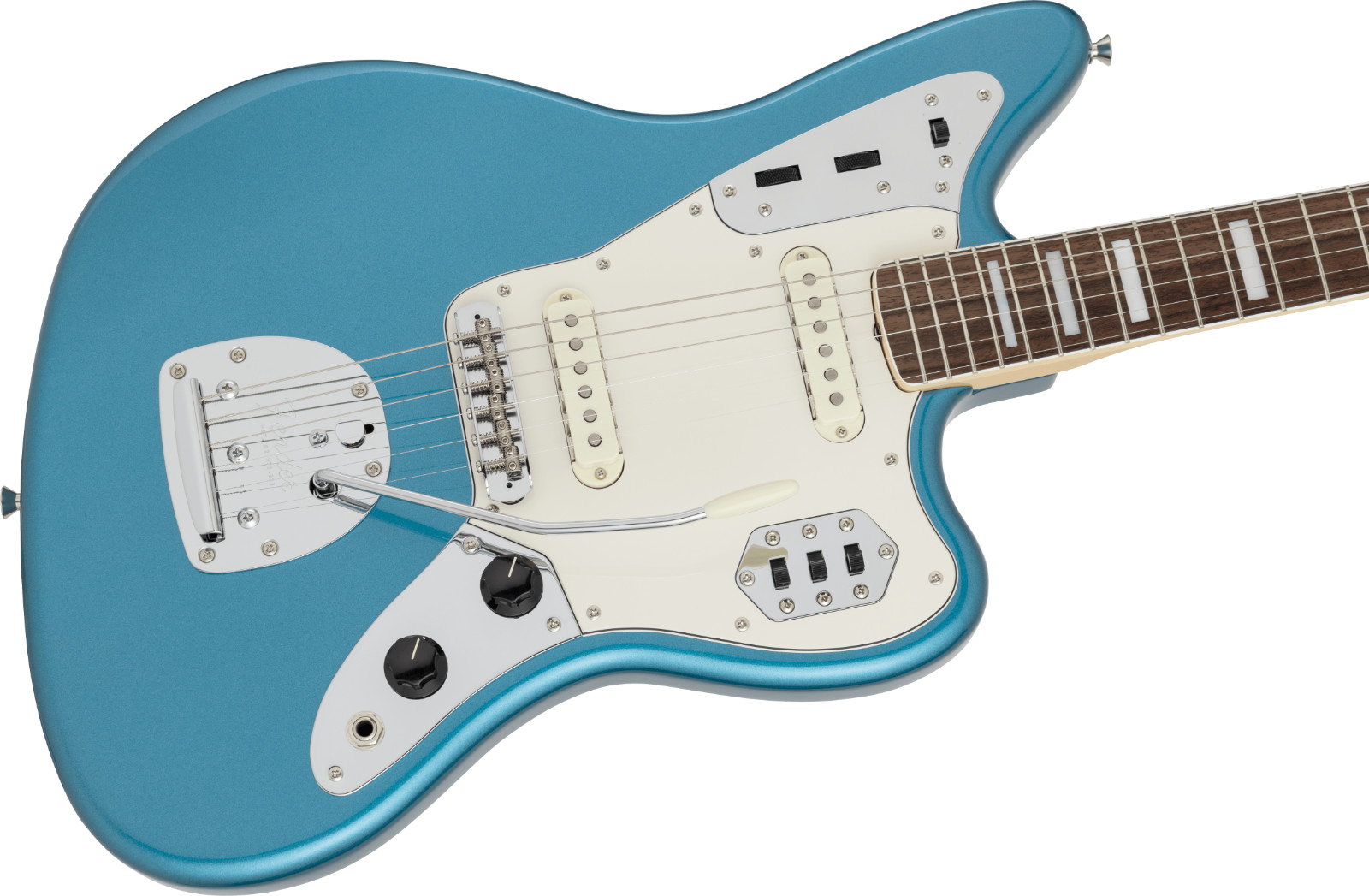 Fender Made in Japan Traditional Late 60s Jaguar Lake Placid Blue Guitar