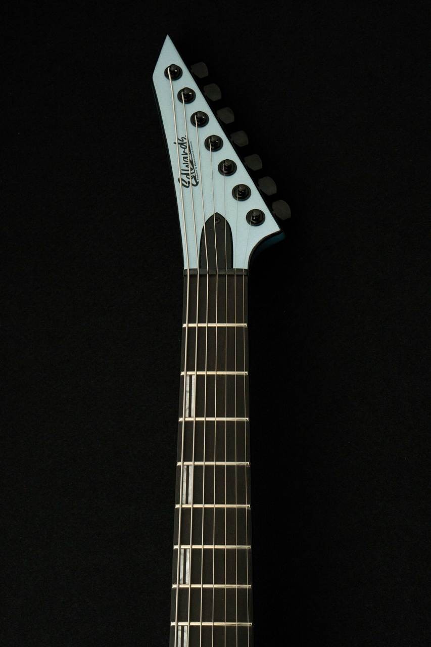 Edwards E-M-II-7 Ice Blue Metallic Electric Guitar Used