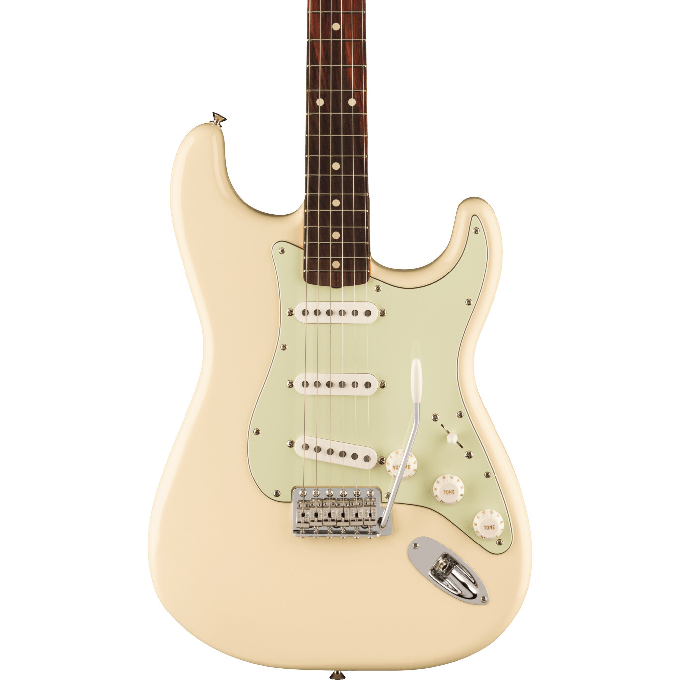 Fender Vintera II 60s Stratocaster, Olympic White w/ Deluxe Gig Bag