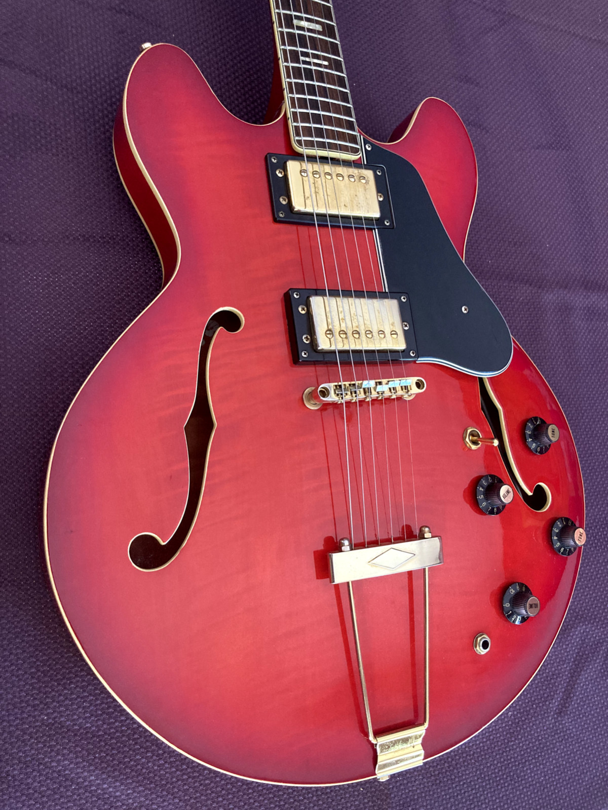 Vintage ES 335 Matsumoku Ventura Semi-Hollow Body Beautiful Condition