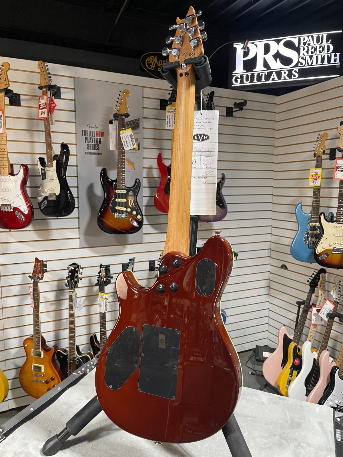 Wolfgang Special QM Electric Guitar – Indigo Burst #72M GET PLEK’D!