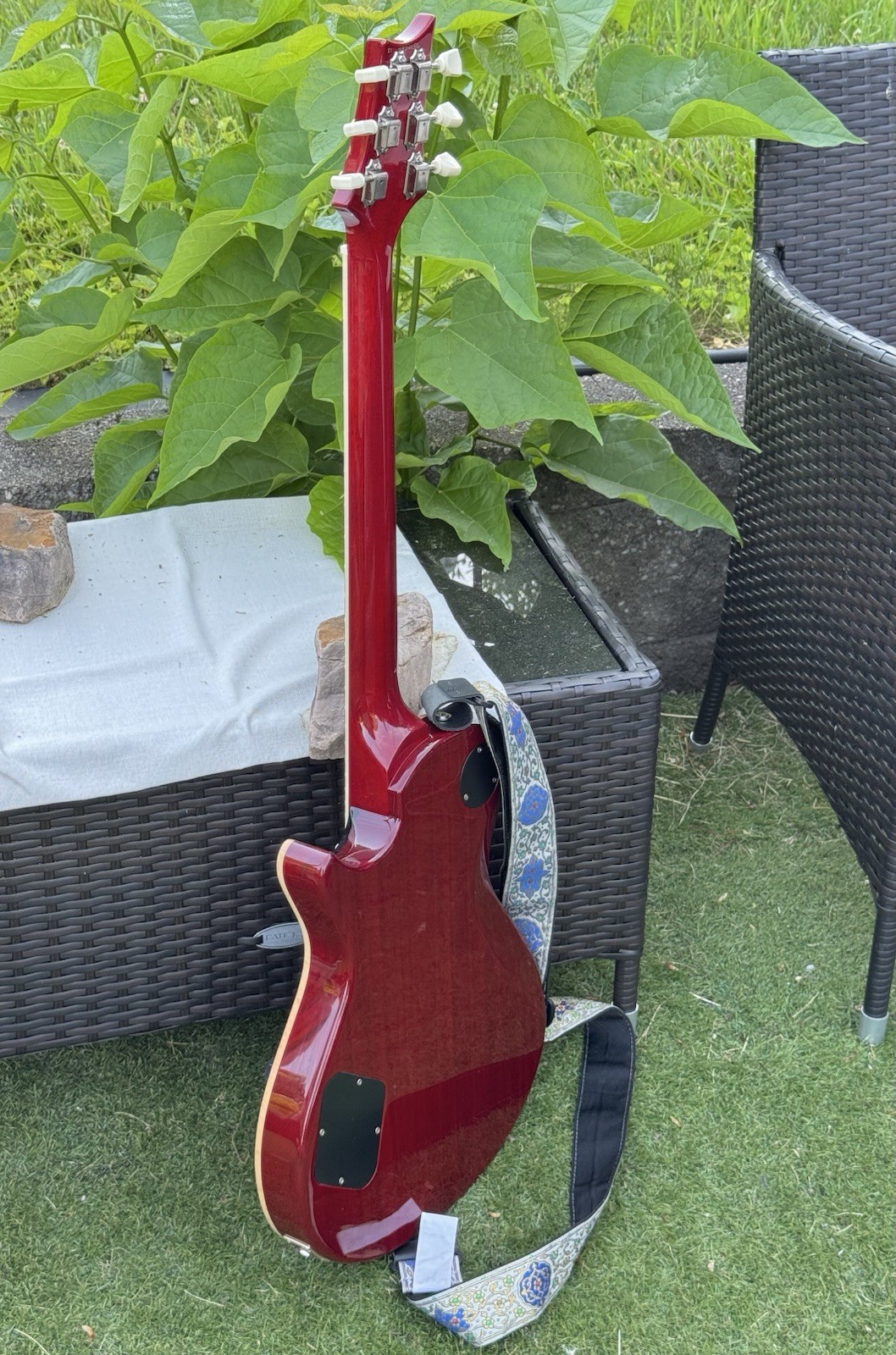 💥EXCELLENT💥PAUL REED SMITH McCarty 594 CHARCOAL CHERRY ELECTRIC GUITAR w/ CASE