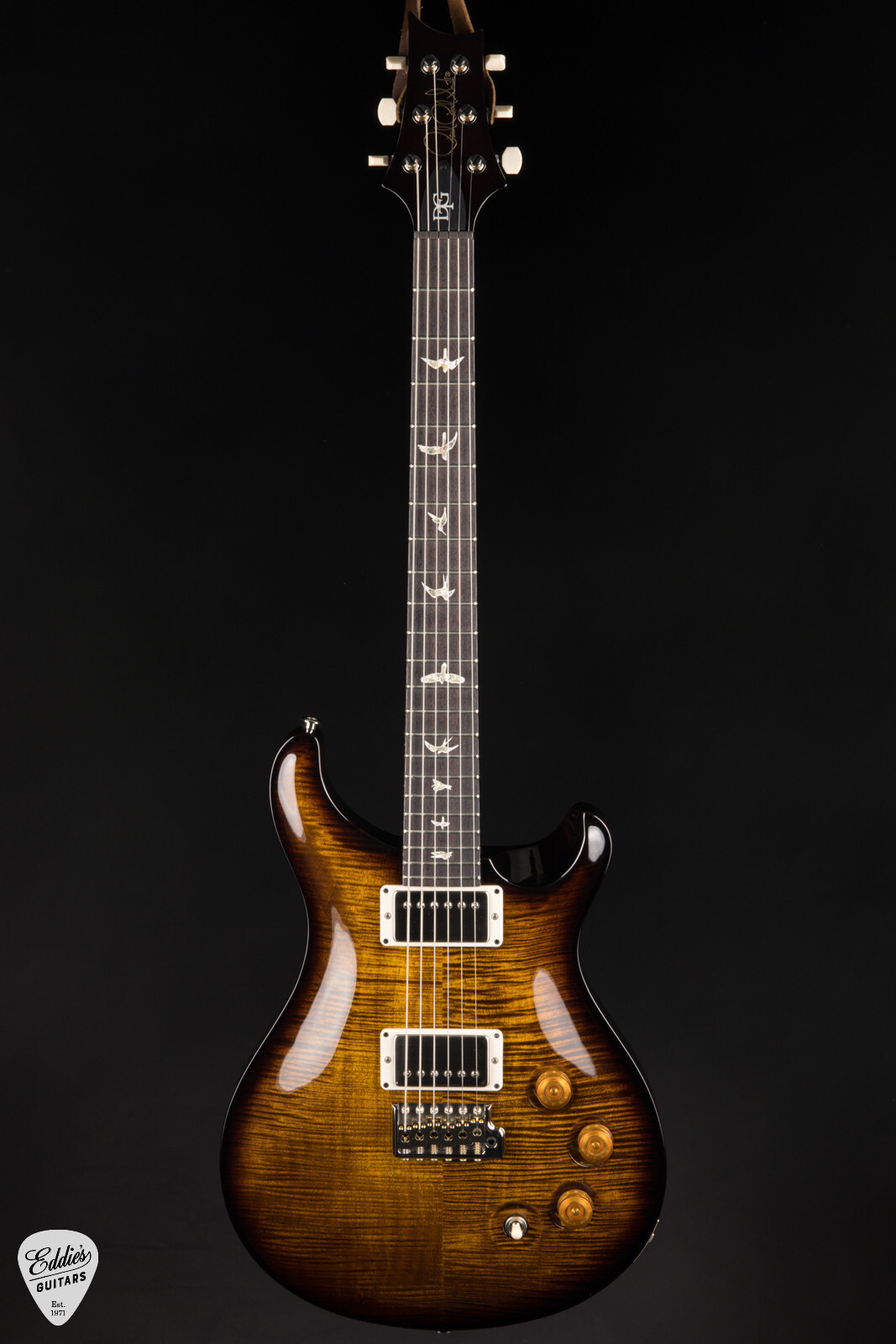 PRS DGT (David Grissom Trem) – Black Gold Wraparound Burst #403409