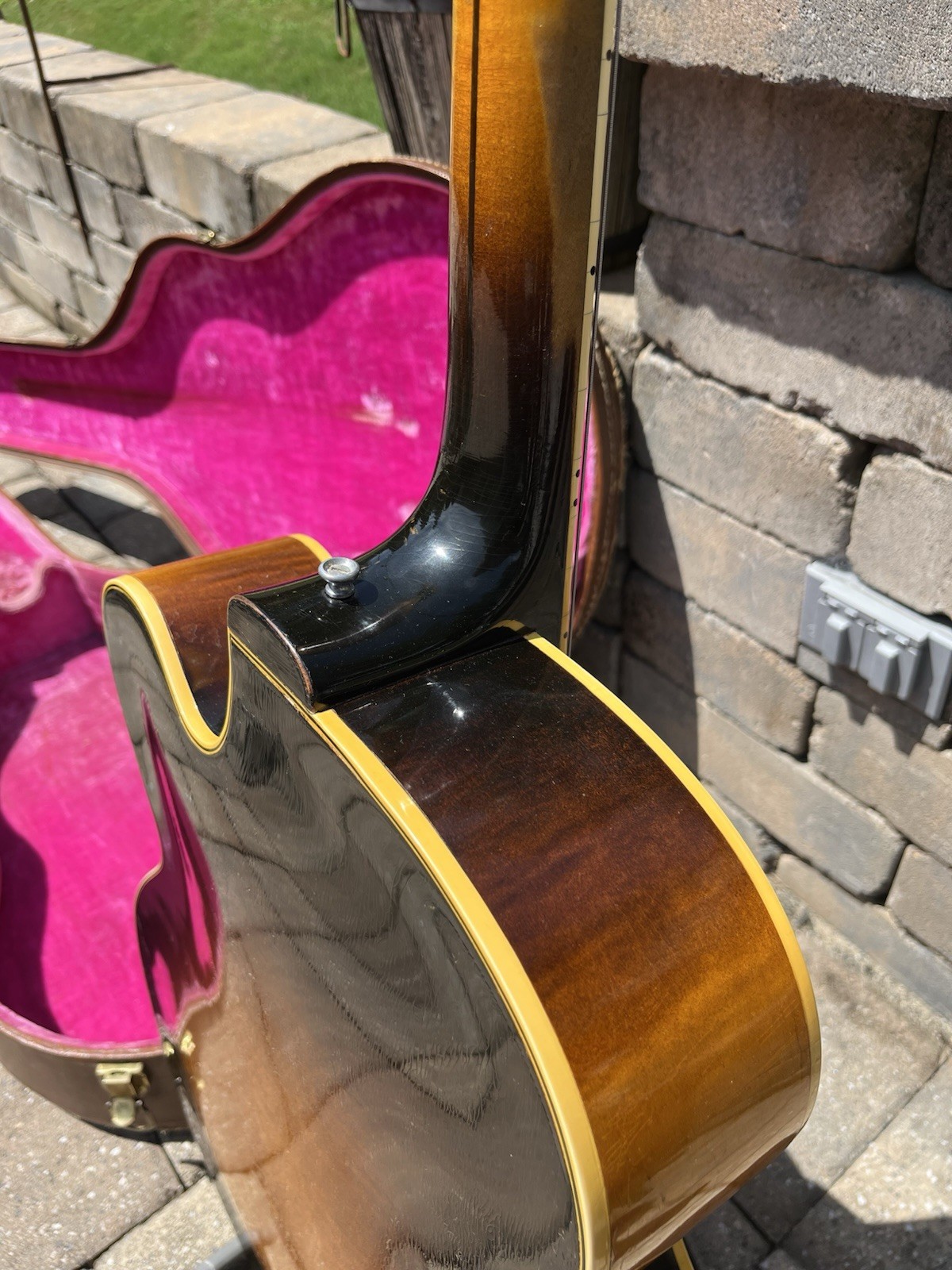 Vintage 1952 Gibson ES 5 Hollow Body Guitar