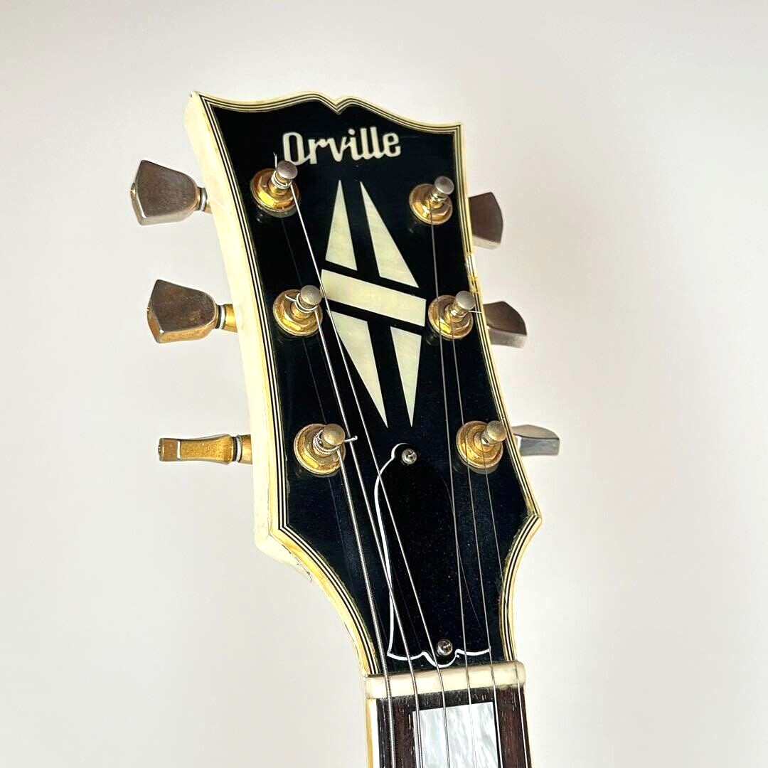 Orville LPC-75 Les Paul Custom White By Gibson Electric Guitar From Japan
