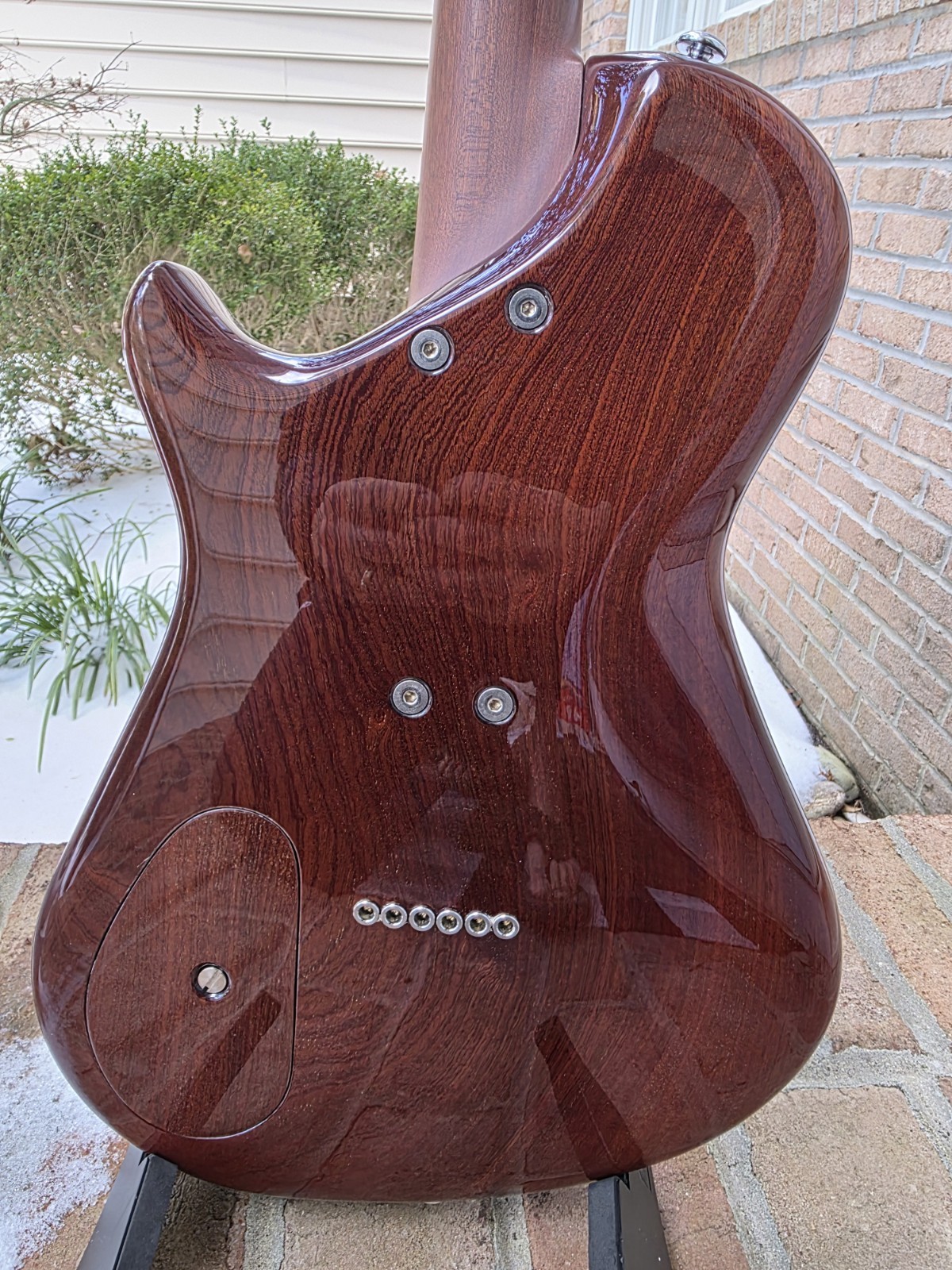 Brubaker KXG-1 Guitar USA Burled EXOTIC WOOD Walnut Xena Bubinga Maple