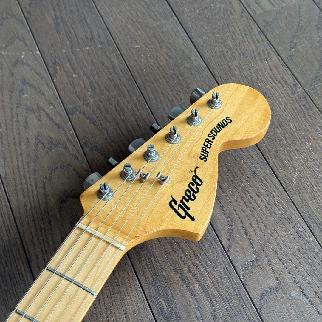 Greco SUPER SOUNDS SE500W White Manufactured in September 1976 from Japan