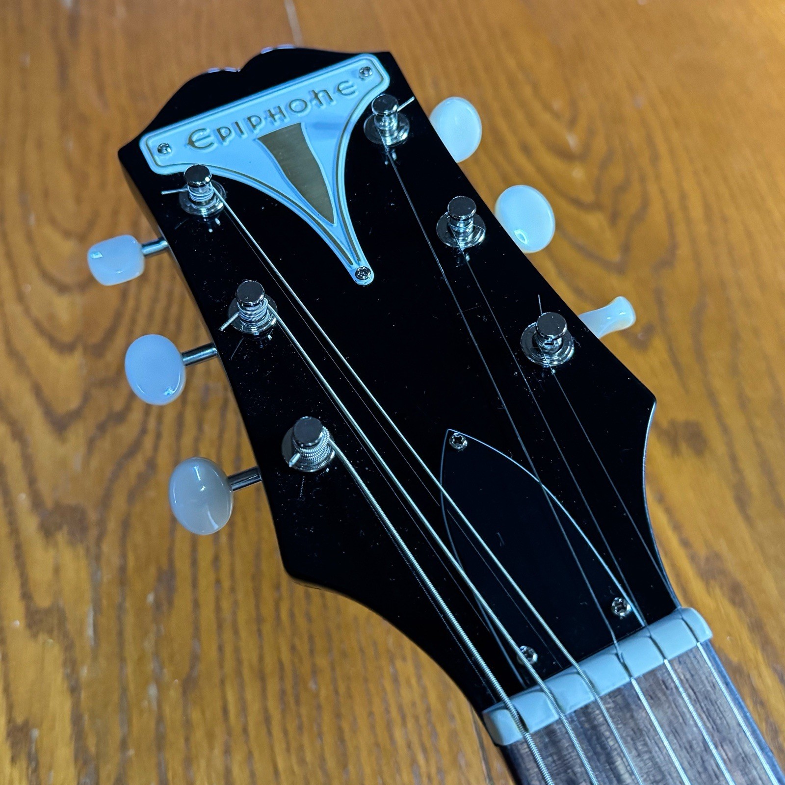 PRO-MOD Epiphone Coronet w/Bill Lawrence L500L Pickup 11.7k Kluson Deluxe Tuners