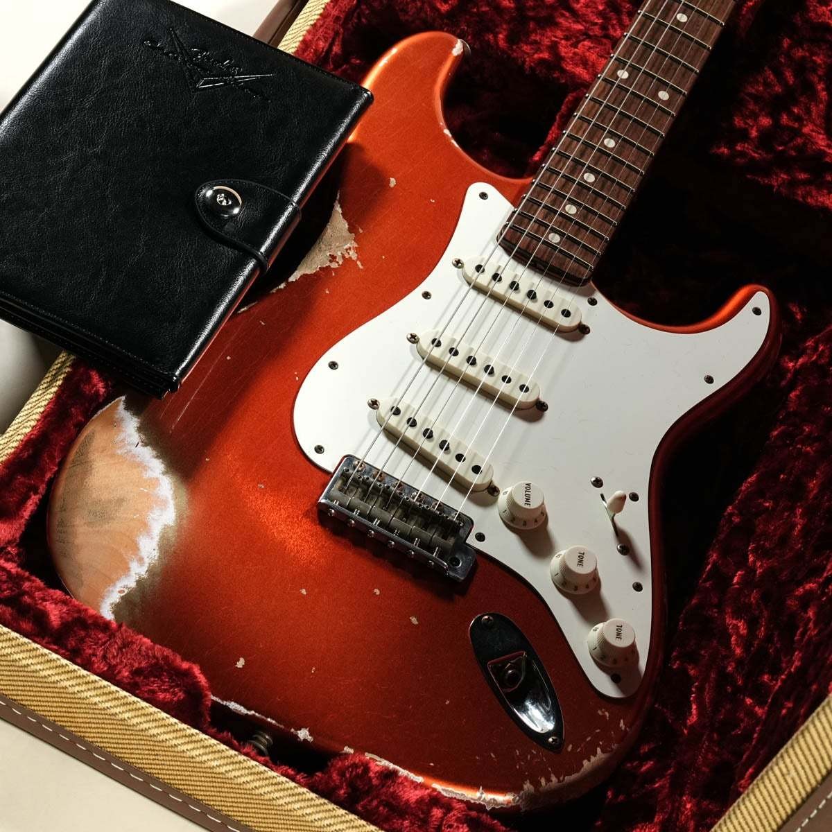 Fender Custom Shop 1959 Stratocaster Relic Super FADED/AGED Candy Apple Red Used