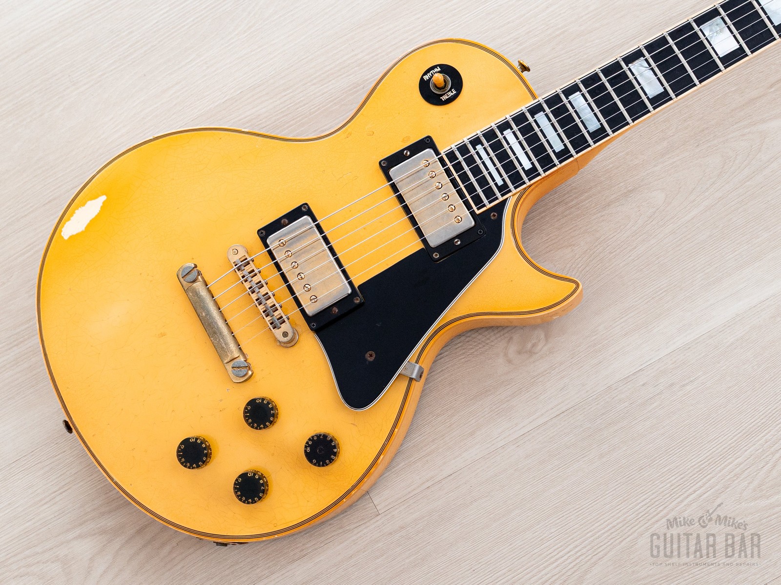 1982 Gibson Les Paul Custom Alpine White w/ Tim Shaw PAFs, Case