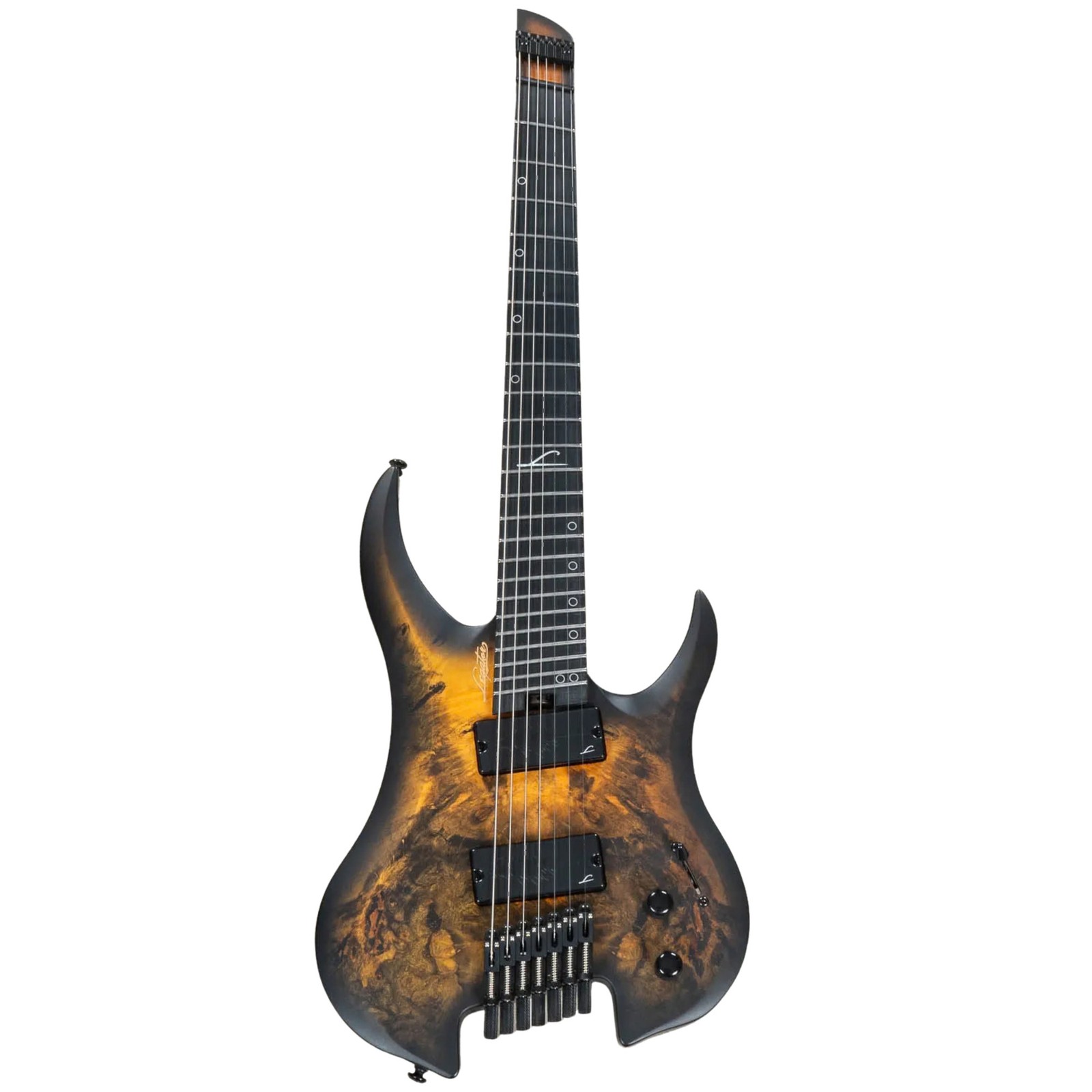 Legator G7FSS Ghost Headless 7-S M-S Electric Guitar, Composite, Death Valley