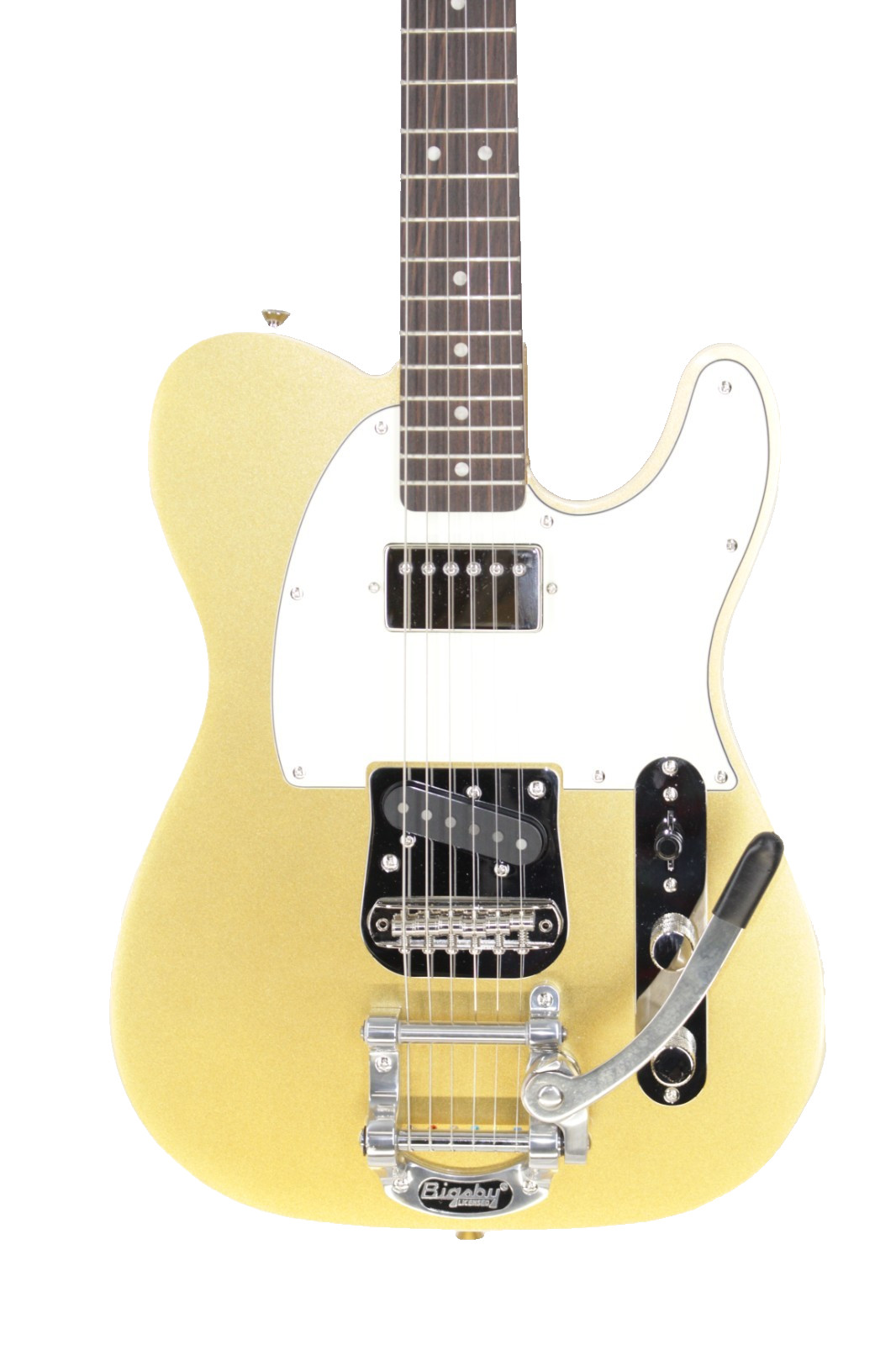 FSR Squier Classic Vibe Custom Tele Bigsby Electric Guitar – Aztec Gold
