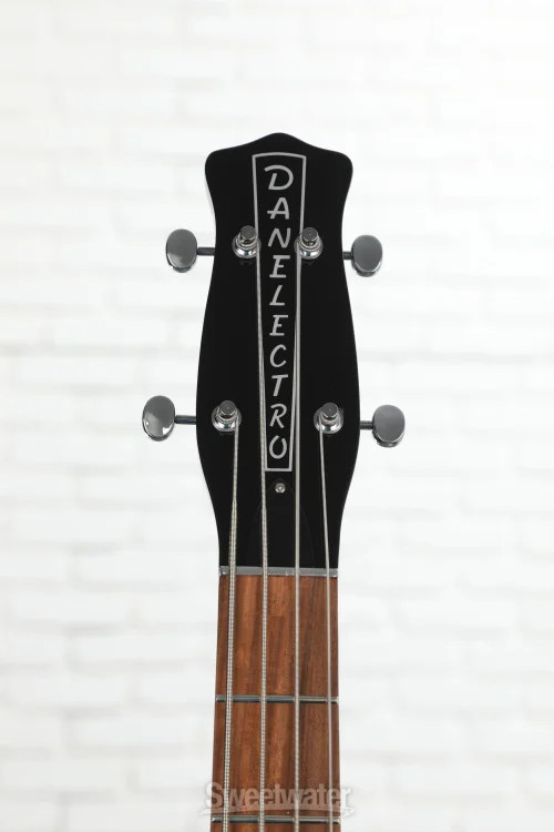 Danelectro ’59DC Short Scale Bass – Black Metalflake