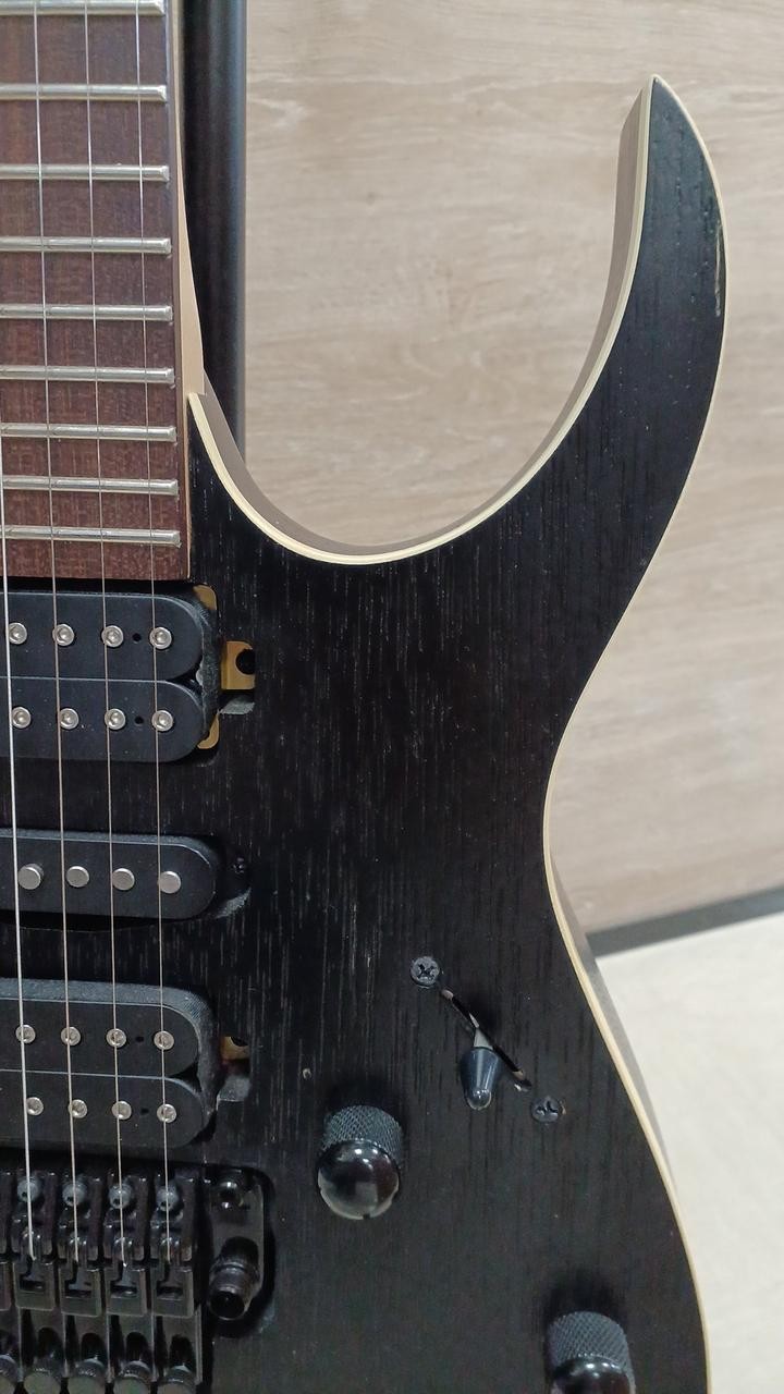 Ibanez RG370ZB Electric Guitar W/Gig Bag Tremolo Arm Used Shipping From Japan