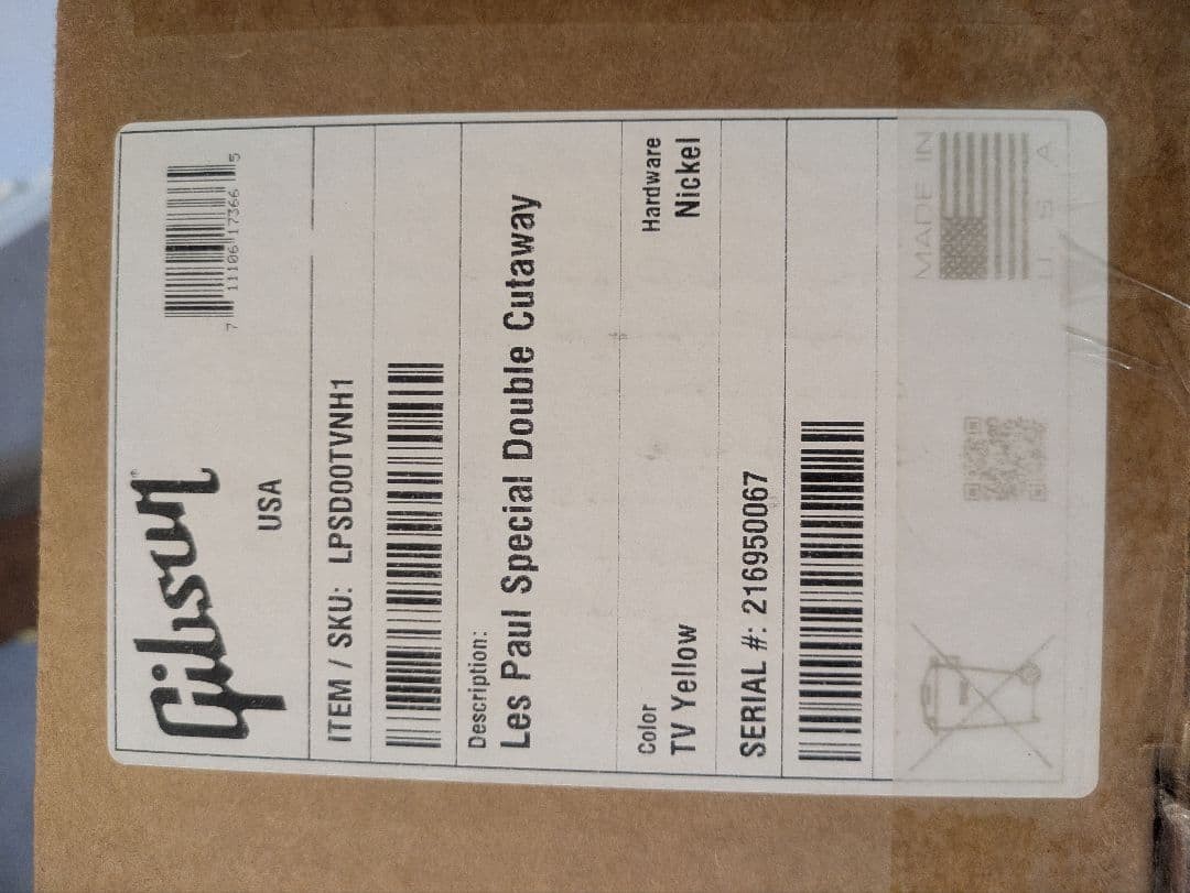 Gibson Les Paul Special Dc Tv Yellow No.MG1686