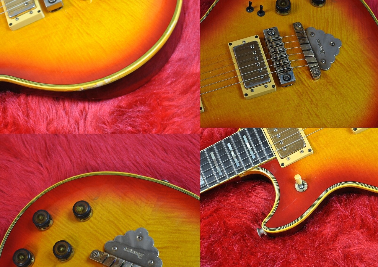 Ibanez AR-300 Artist 1981 Cherry Sunburst Flame Top Mahogany Body 3P Maple Neck