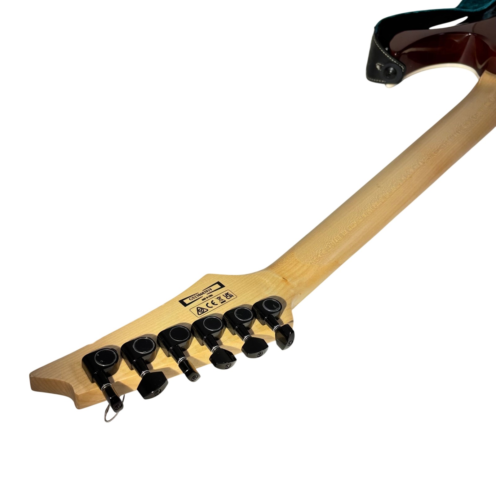 Ibanez GIO GRGR221PA 6-String Right-Handed Electric Guitar – Aqua Burst