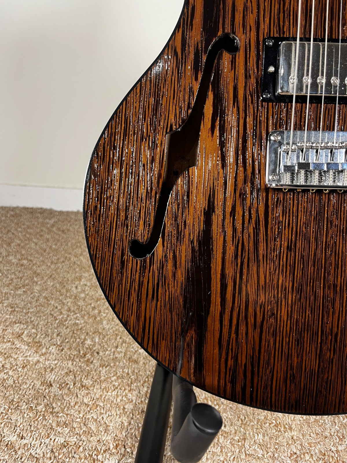 Catalyst – Semi-Hollow Electric Guitar – FREE HARDCASE & SHIP (ES335/Tele mix)