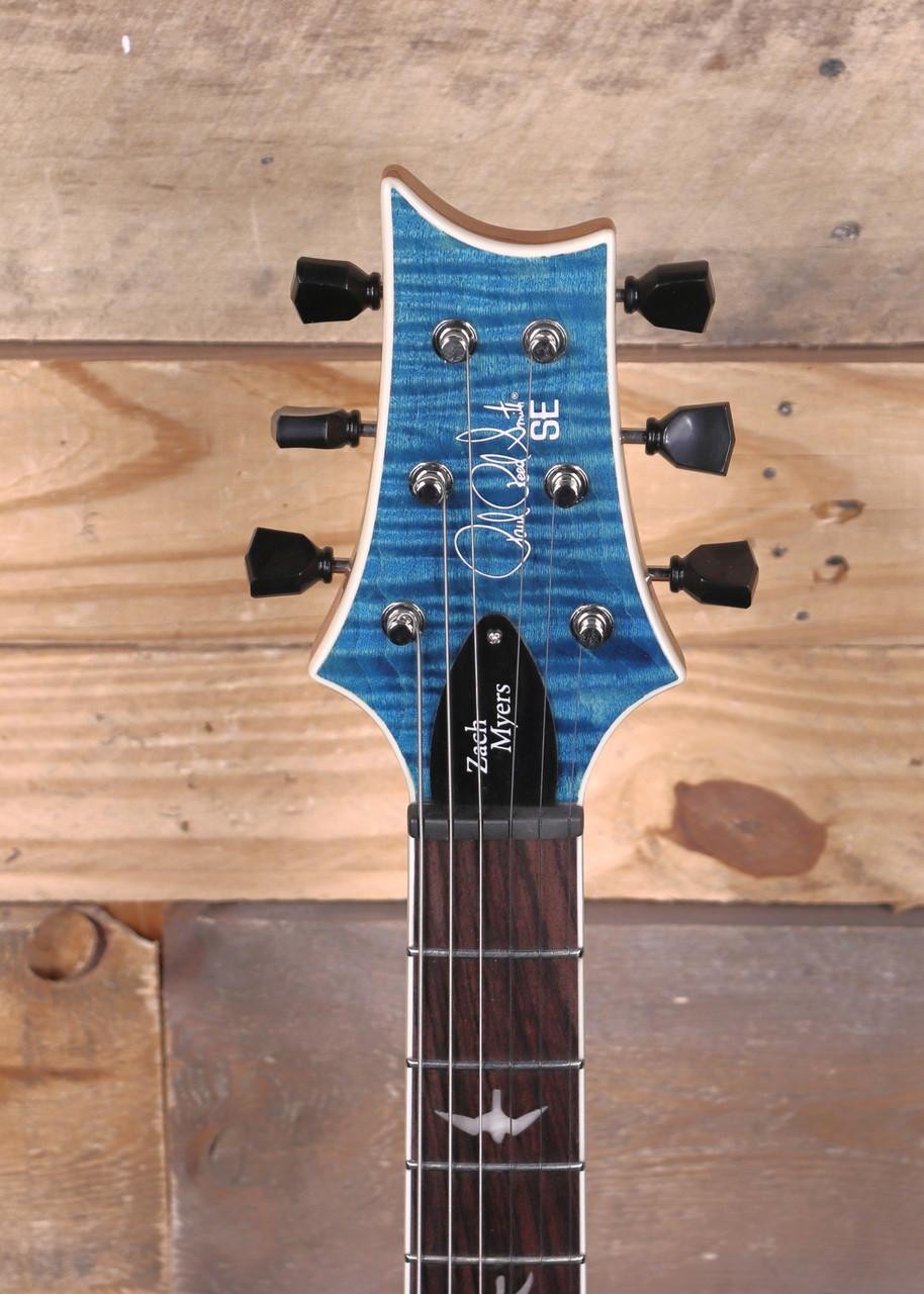 PRS SE Zach Myers Semi-Hollow Electric Guitar Myers Blue w/ Gigbag