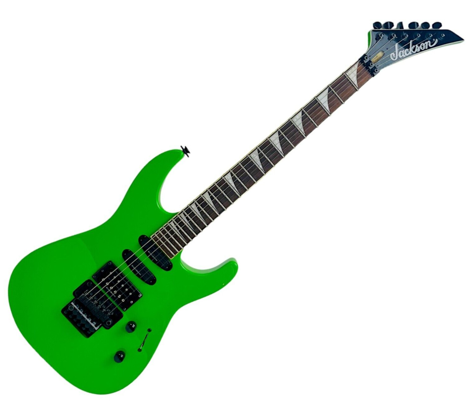Jackson Soloist Sl3X Slime Green Electric Guitar – Duncan Pickups – Neon Color