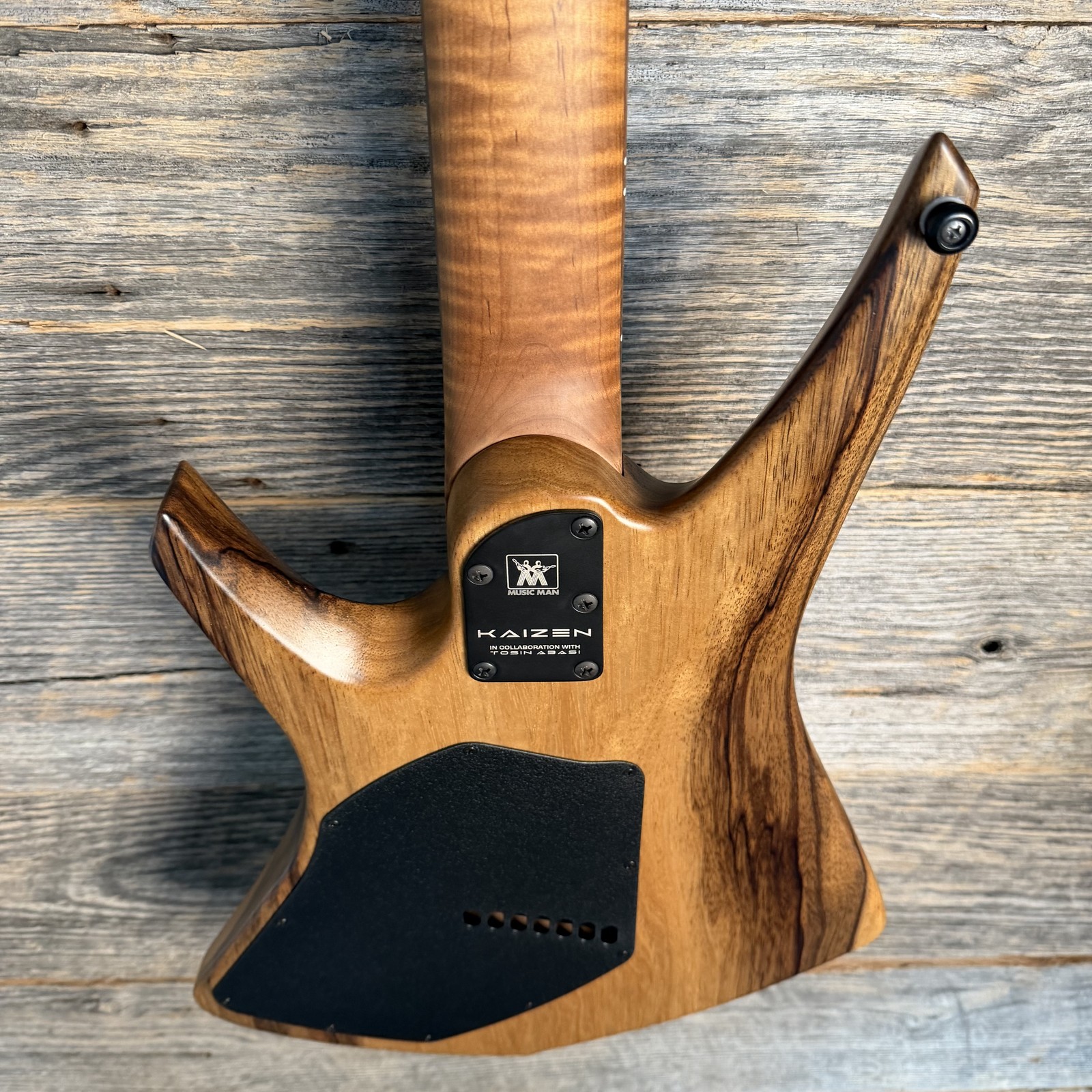Ernie Ball Music Man Kaizen 7 7-String – Black Limba (Limited to 50) – Open Box