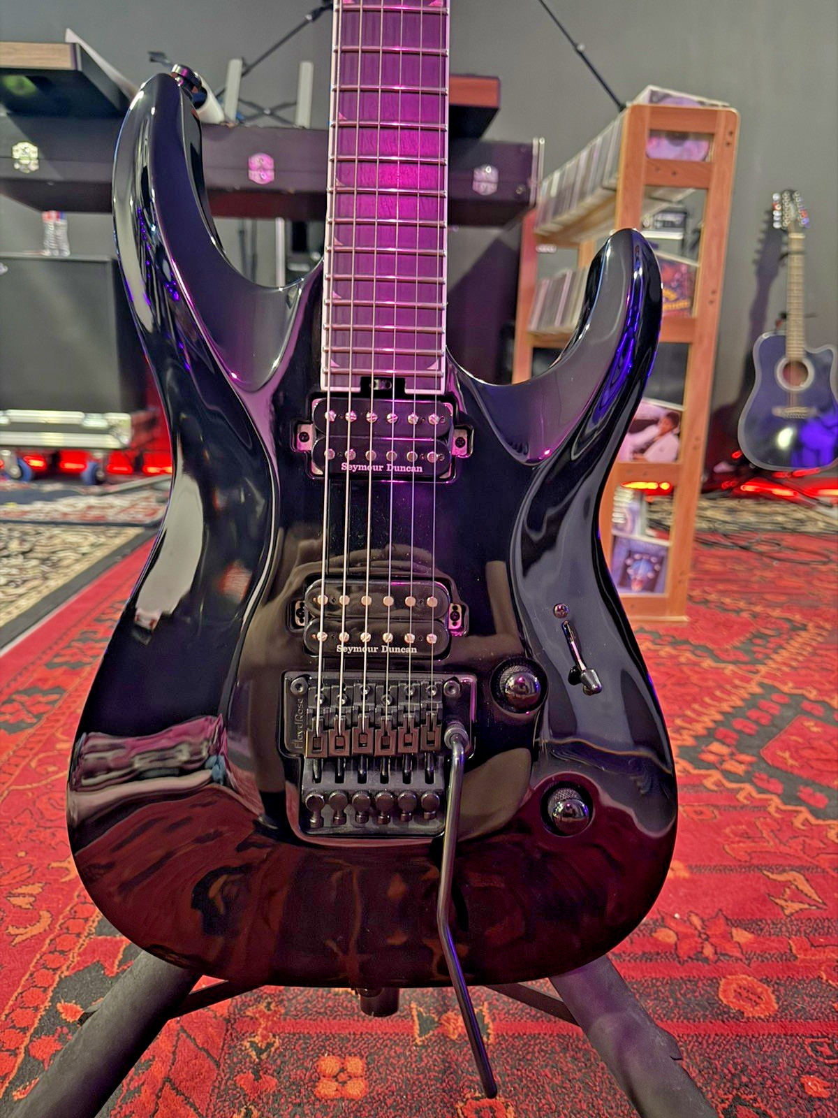 OPEN BOX Jackson Pro Plus Series Soloist SLA2 Electric Guitar Gloss Black