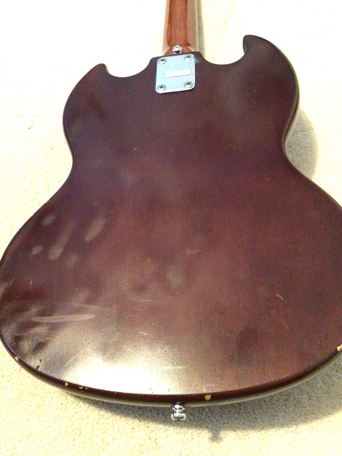 Vintage 60’s – 70’S Japanese SG Copy. Excellent condition. All Original Complete