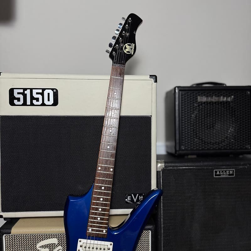 Hondo H-2 1980’s Guitar – Blue