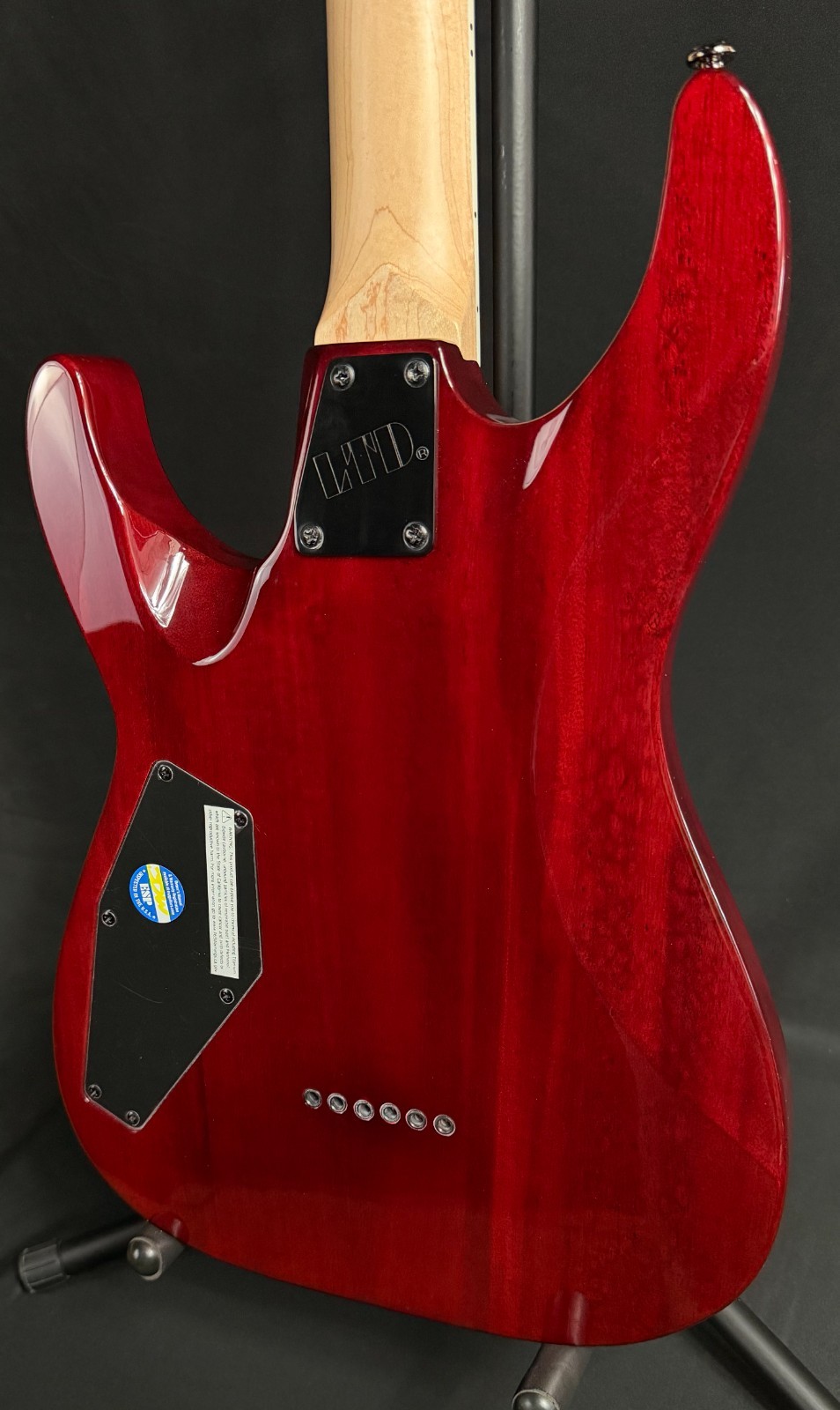 ESP LTD MH-200QM NT Electric Guitar See-Thru Black Cherry (768)