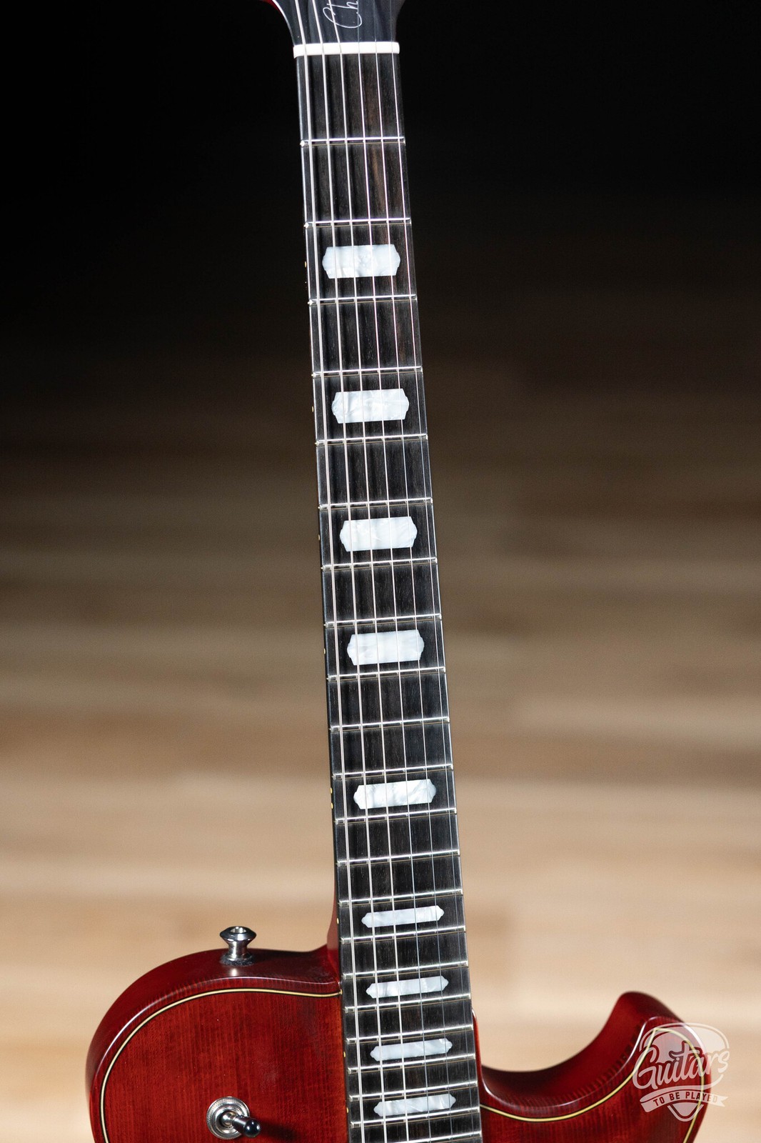 Knaggs Chena Spruce Top Hollowbody Guitar – Old Red Violin