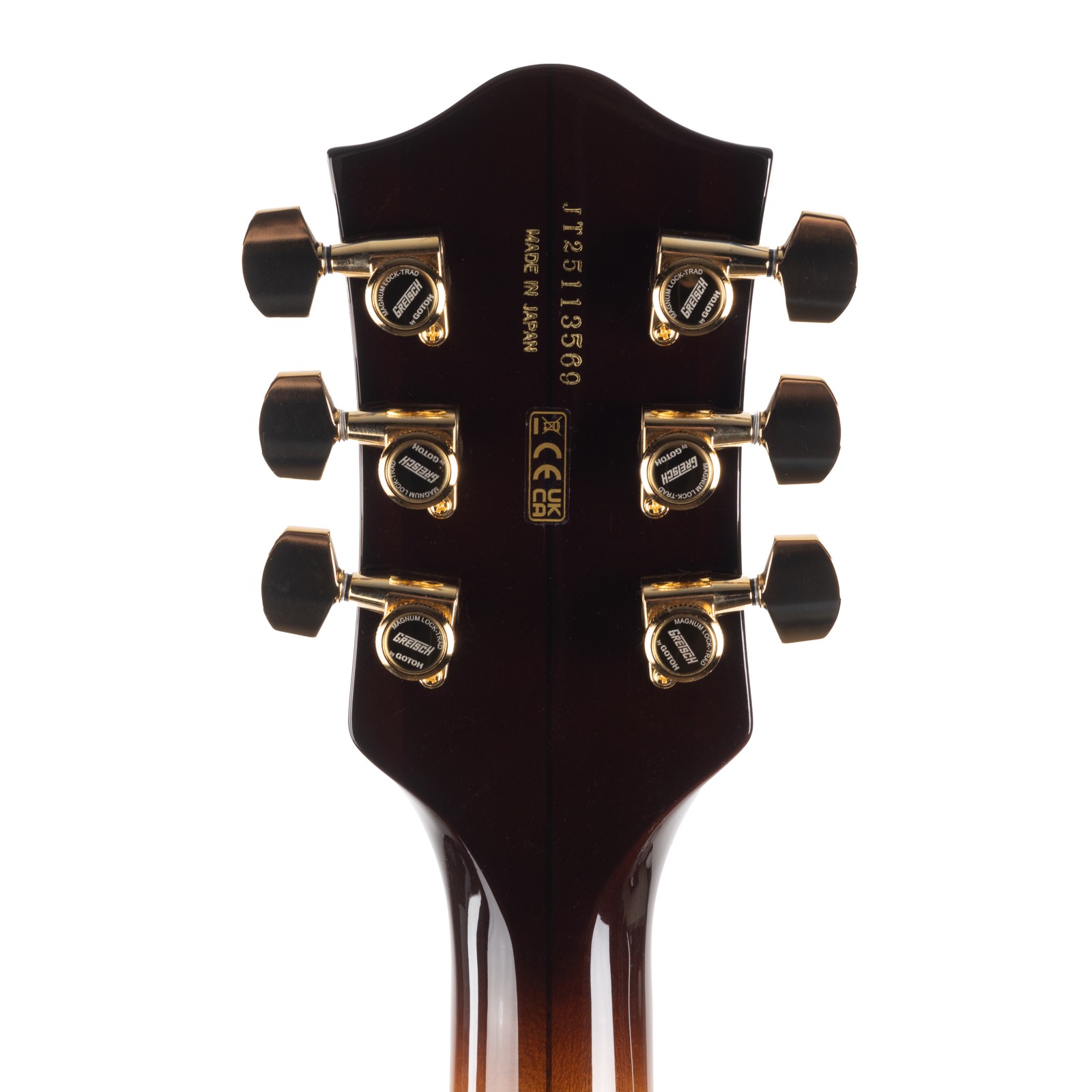 Used Gretsch Broadkaster Jr. LX Figured Center Block with Bigsby – Caramel Dawn