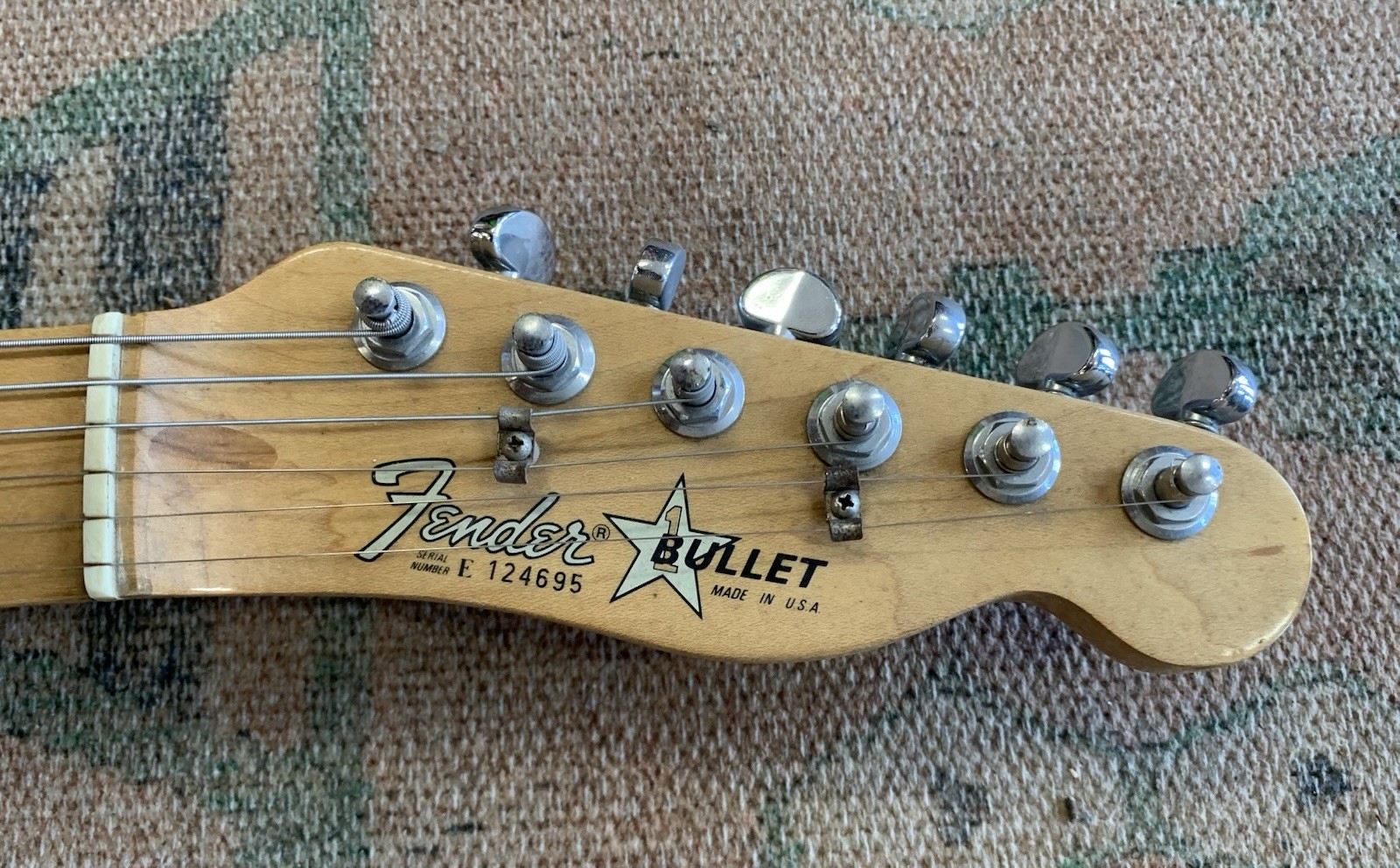 1981 USA Made Fender Stratocaster Bullet Electric Guitar