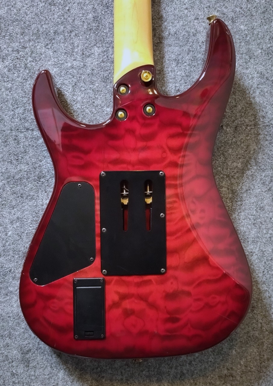Fernandes FR-65 Quilted Maple Electric Guitar Used Stock