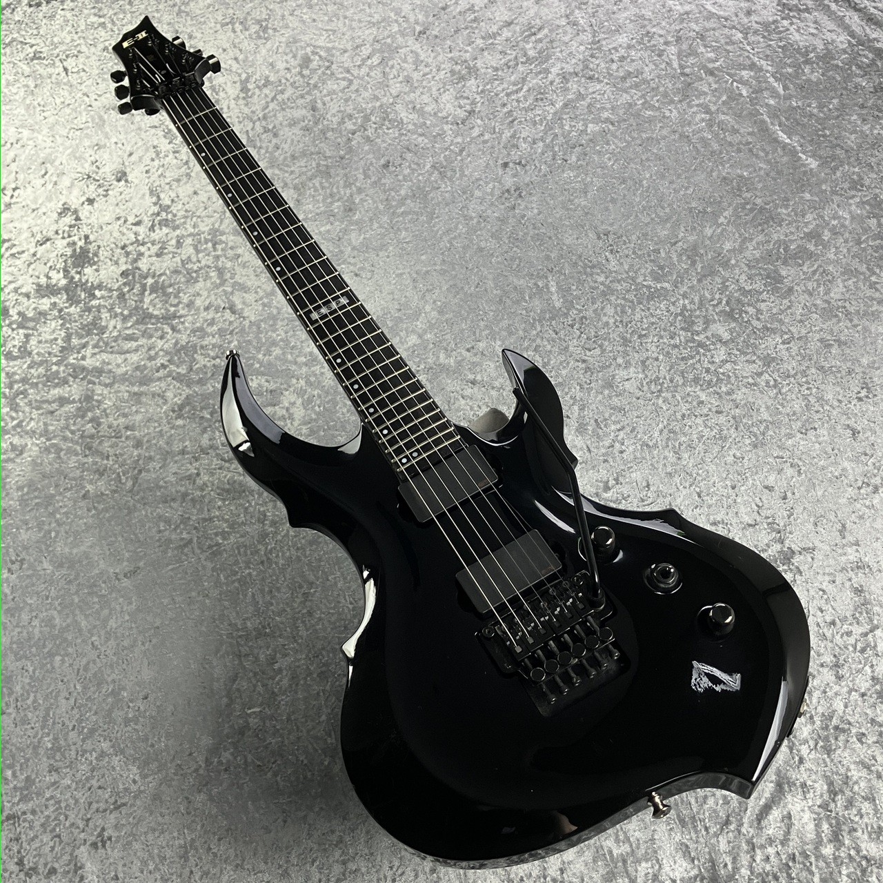 E-II FRX Black Satin Electric Guitar W/Gig Bag Used Product Shipping From Japan