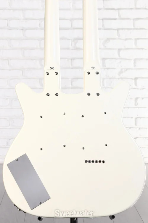 Danelectro Doubleneck Electric Guitar – White Pearl