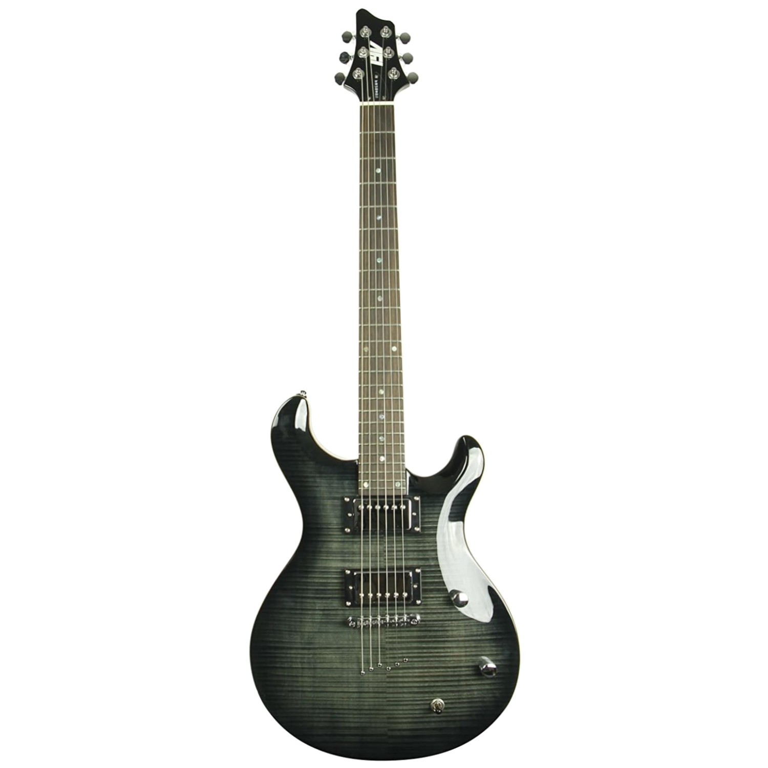 PRS 6-String Electric Guitar, Trans Black